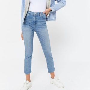 high rise girlfriend jeans urban outfitters ⭐️